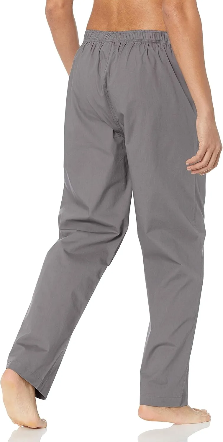 Amazon Essentials Men's Straight-Fit Woven Pajama Pant with Pockets