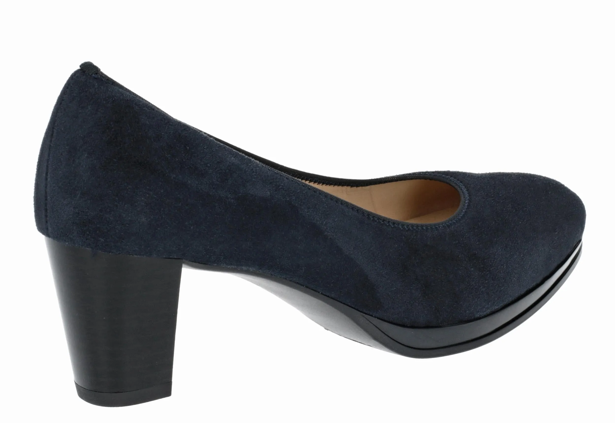 Ara Orly 12-13436-02 Womens Suede Heeled Dress Court Shoe