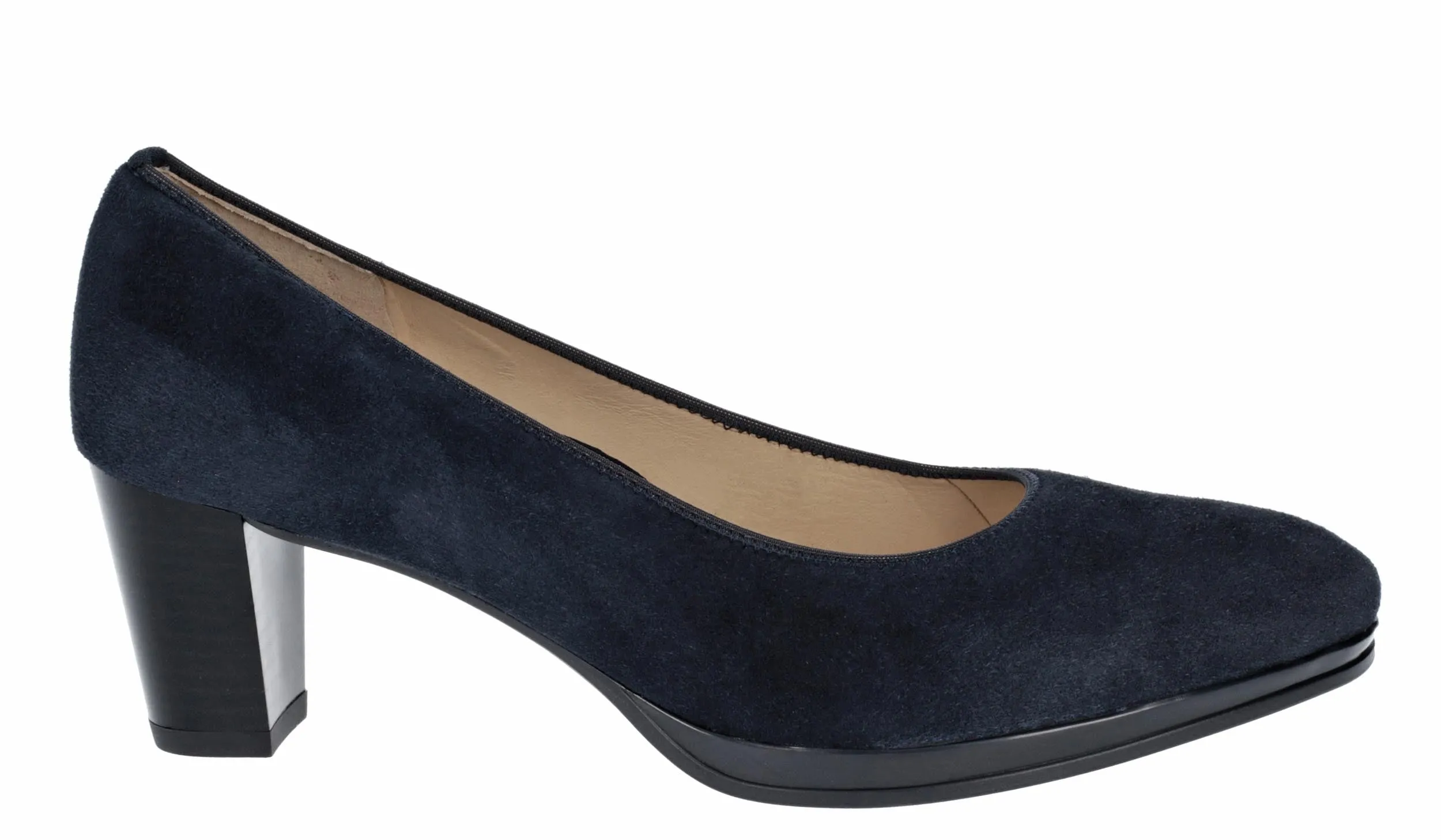 Ara Orly 12-13436-02 Womens Suede Heeled Dress Court Shoe