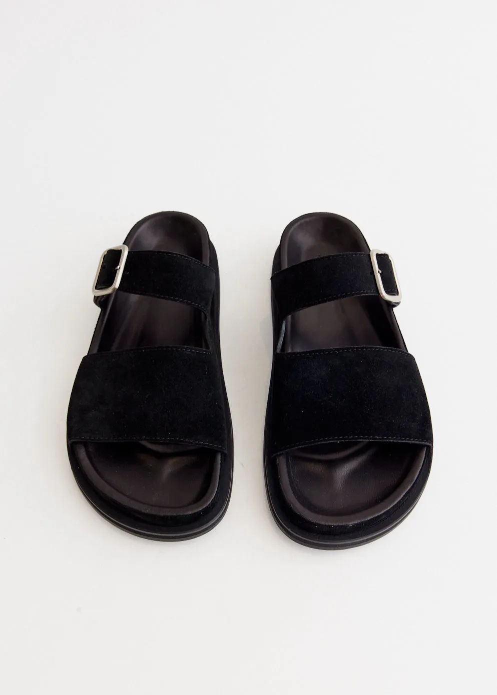 Buckle Slide Sandals