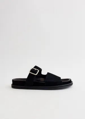 Buckle Slide Sandals