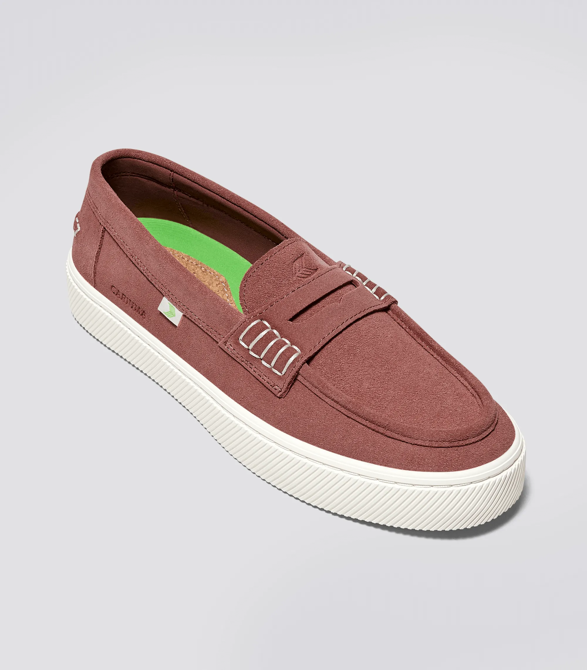 CAJU Loafer Withered Rose Suede Women