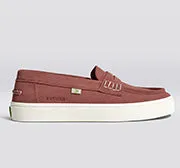 CAJU Loafer Withered Rose Suede Women