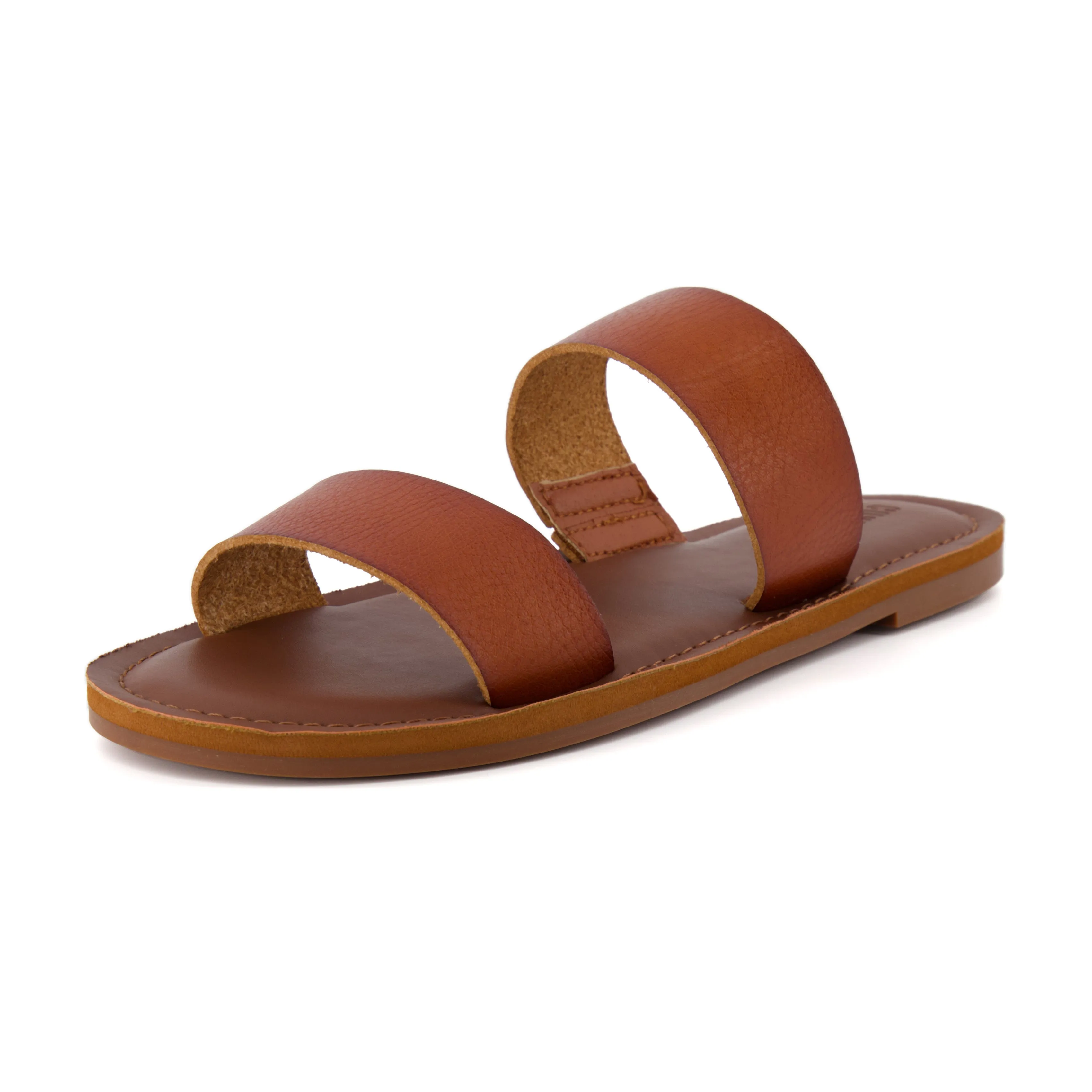 Calico Two Band Slide Sandal