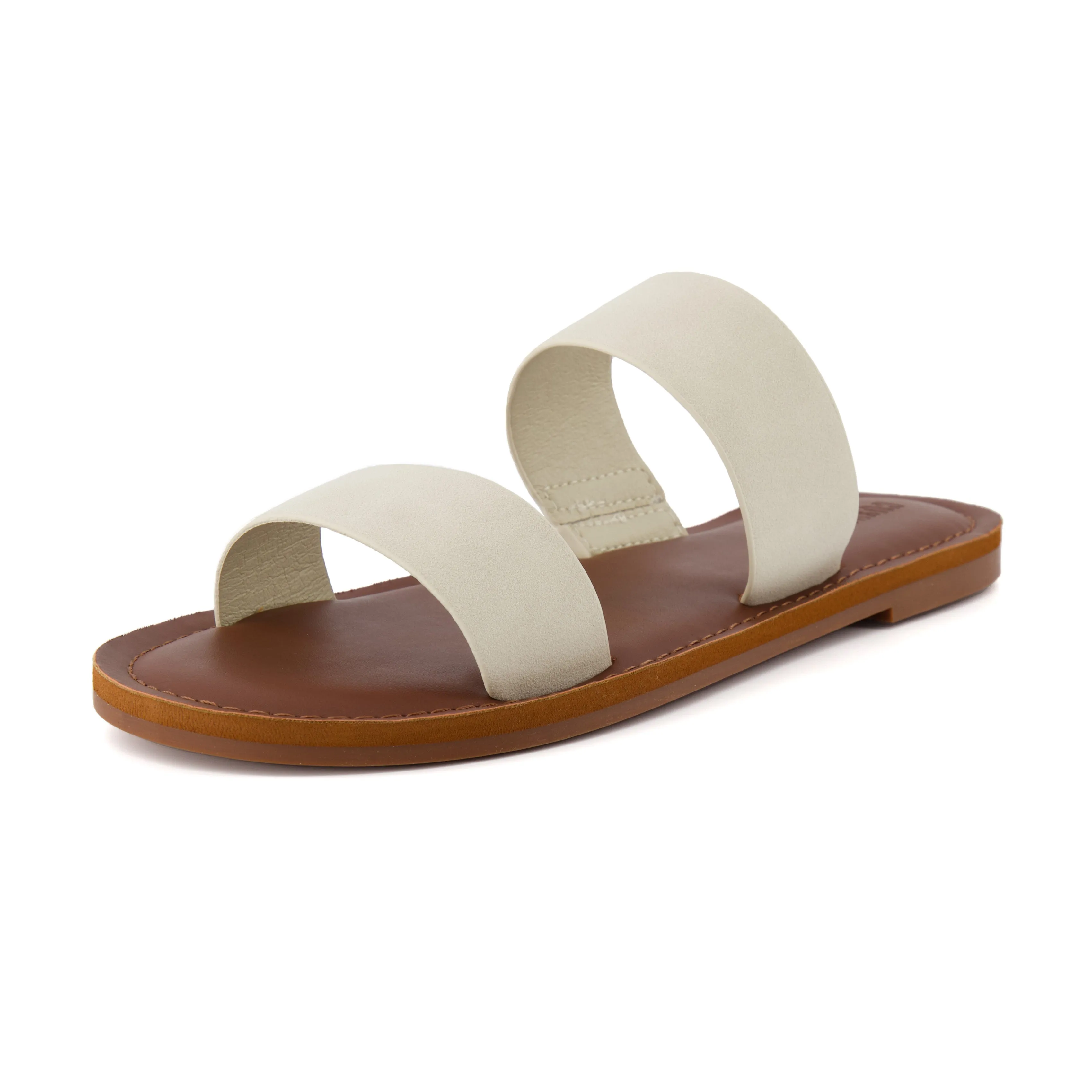 Calico Two Band Slide Sandal