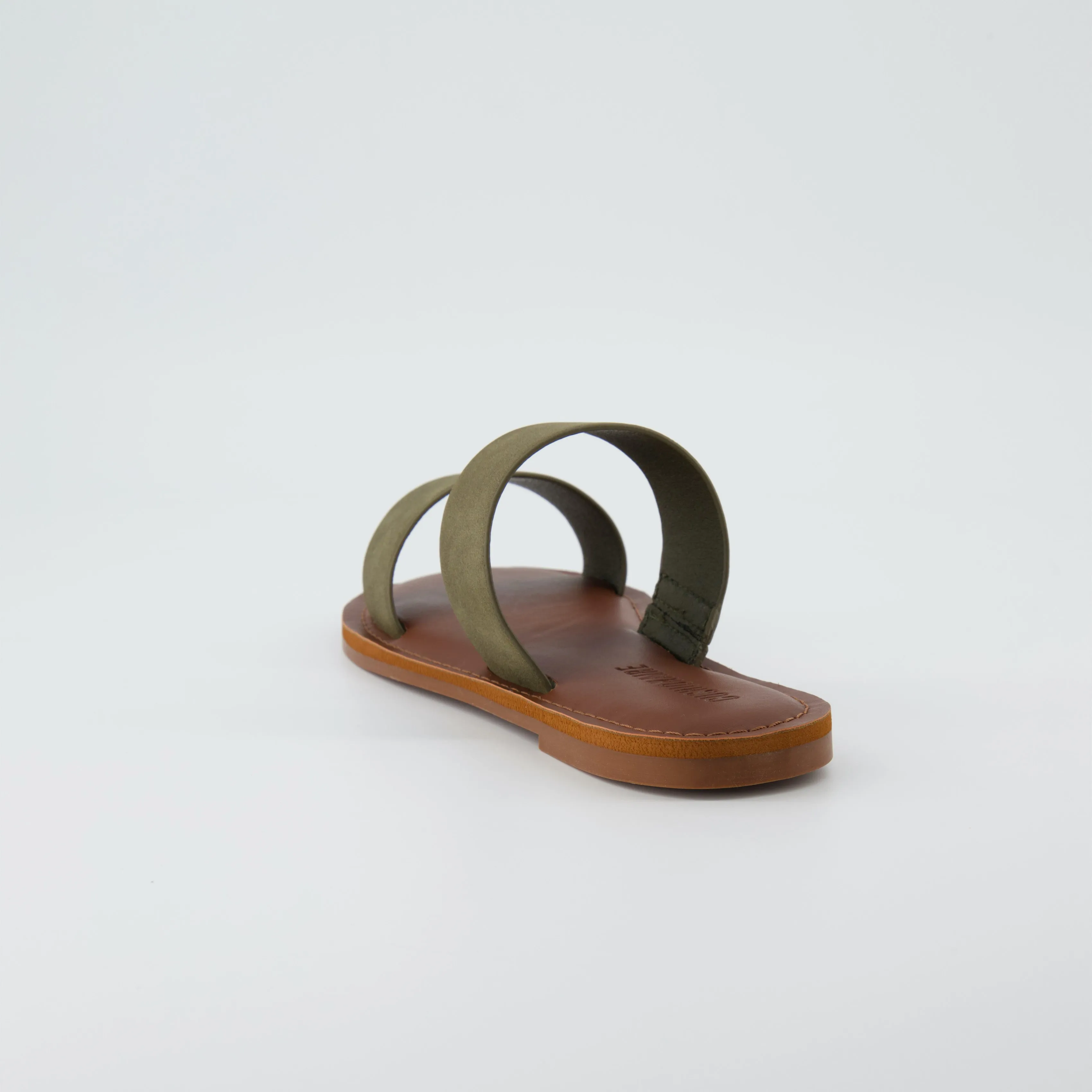 Calico Two Band Slide Sandal
