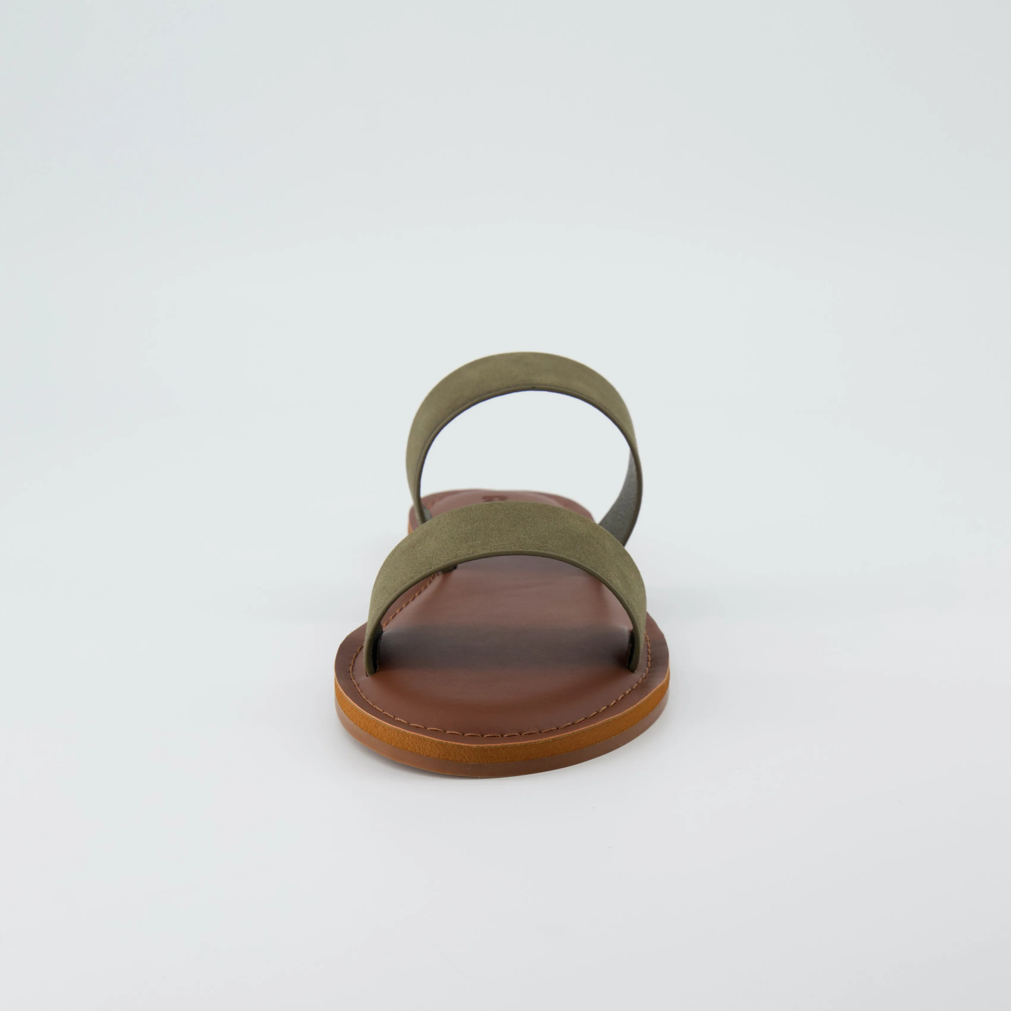 Calico Two Band Slide Sandal