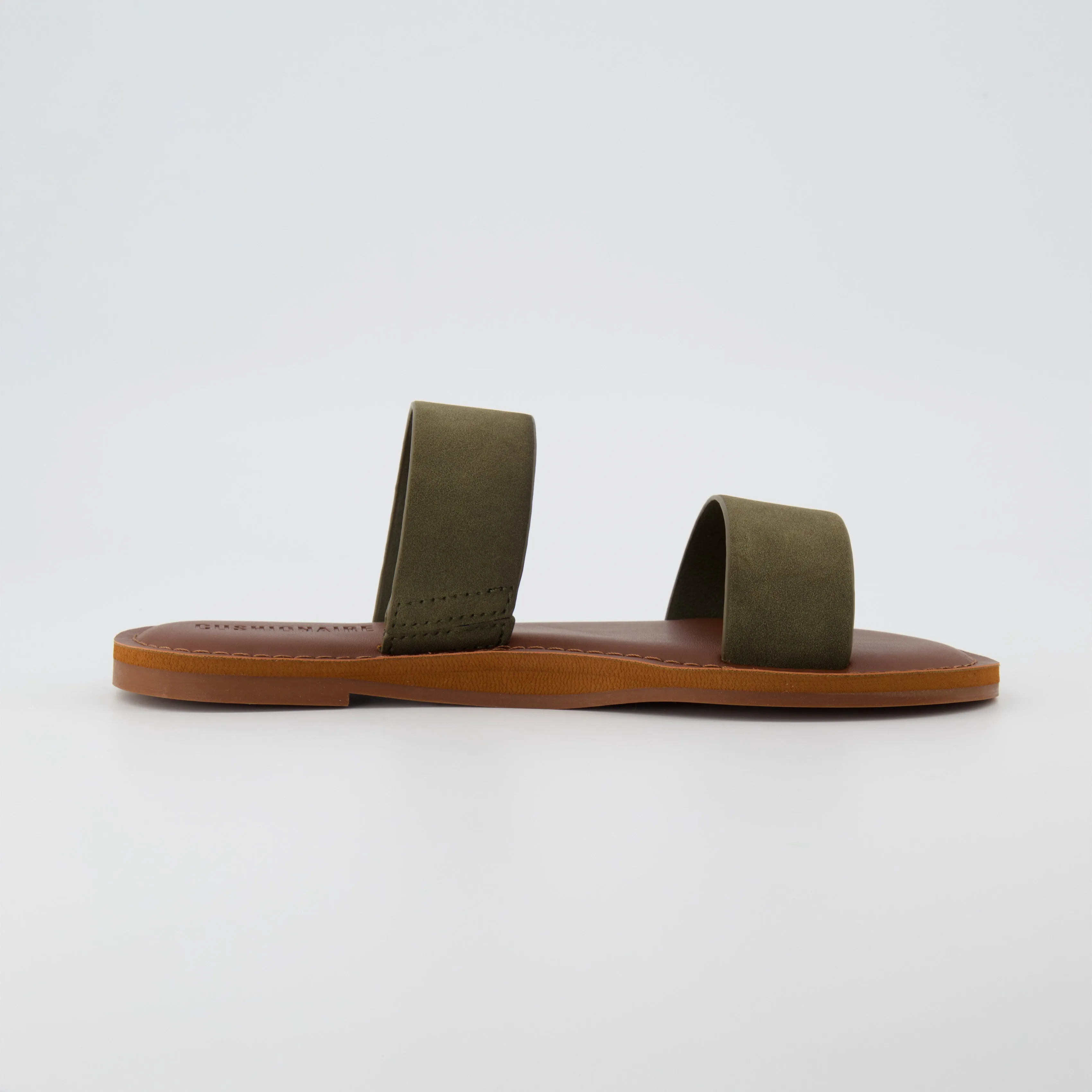 Calico Two Band Slide Sandal