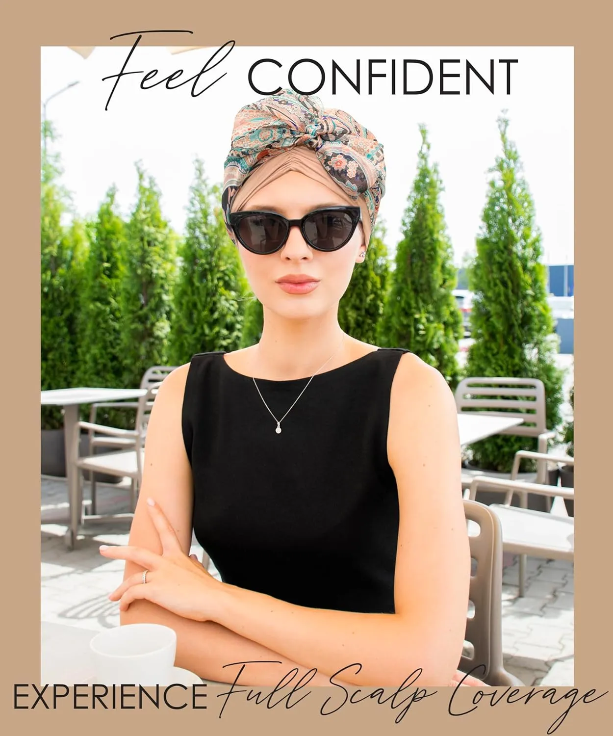 CAPLORD Head Scarf for Women Skull Cap Chemo Patients Headwear Cancer Hair Loss Scarf Headwrap Cover Hat Turban Covering Wrap