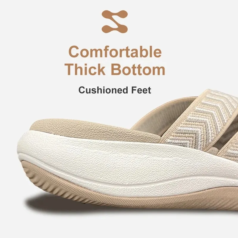 Cushioned Soft Comfortable Summer Women Slide Sandals