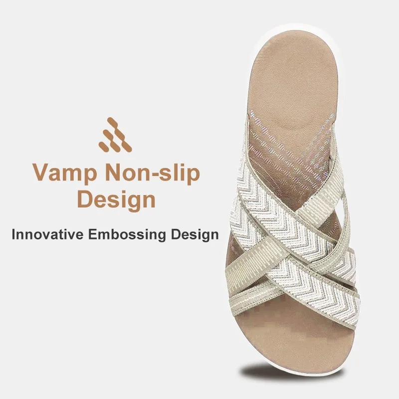 Cushioned Soft Comfortable Summer Women Slide Sandals