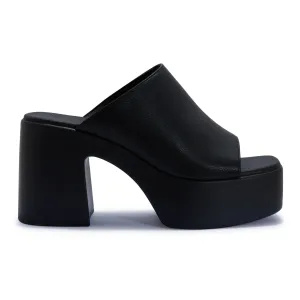 DAHLIA3 CHUNKY PLATFORM MULE SLIP ON