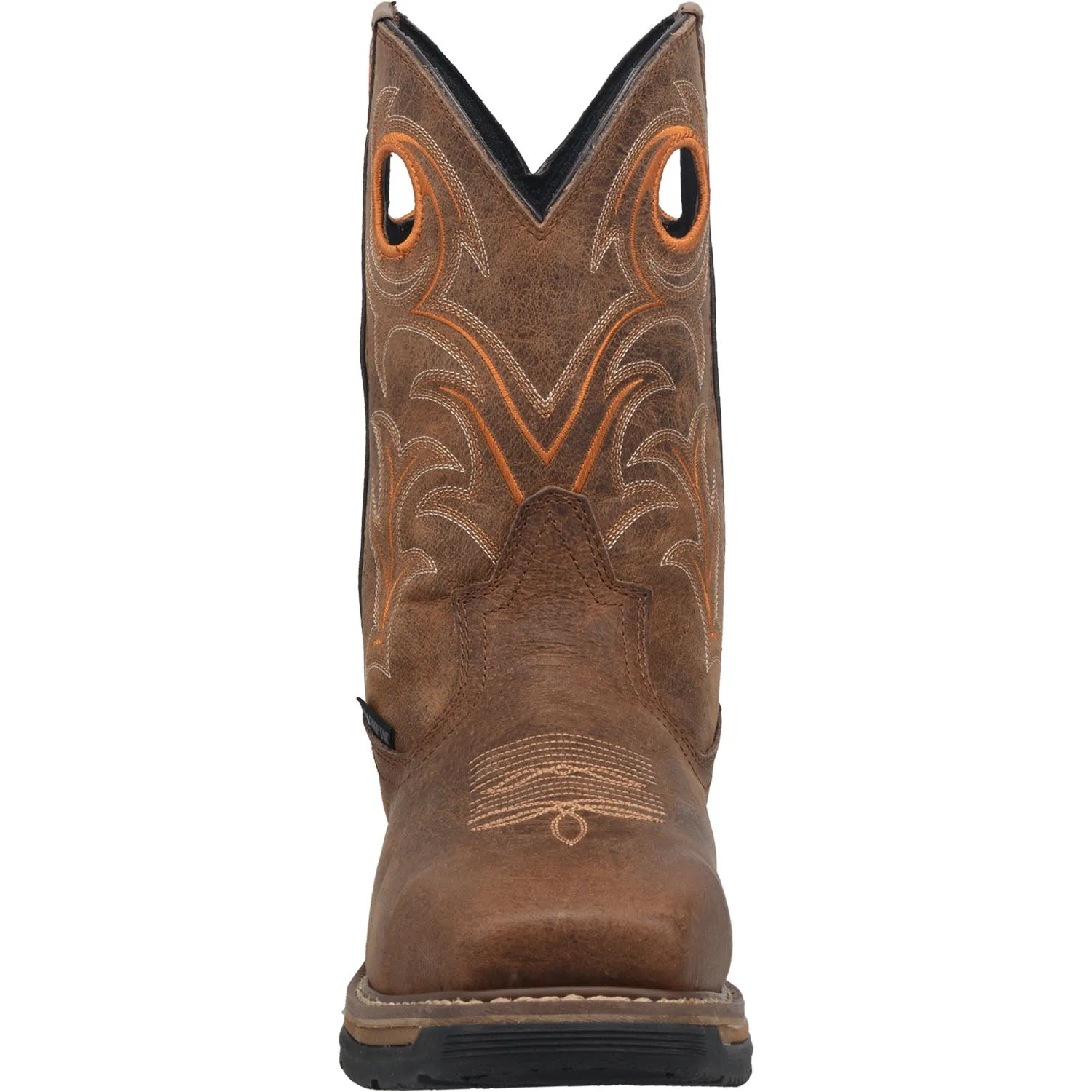 Dan Post Mens Brown Storms Eye 11in Waterproof Cowboy Boots Leather 10 W