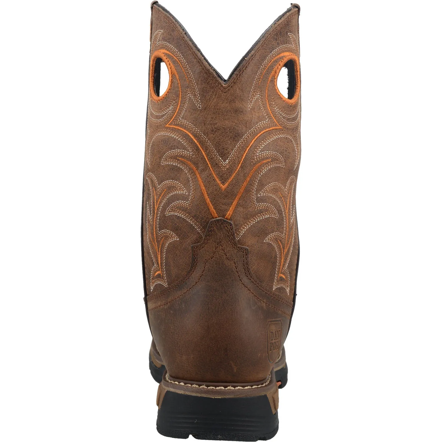Dan Post Mens Brown Storms Eye 11in Waterproof Cowboy Boots Leather 10 W