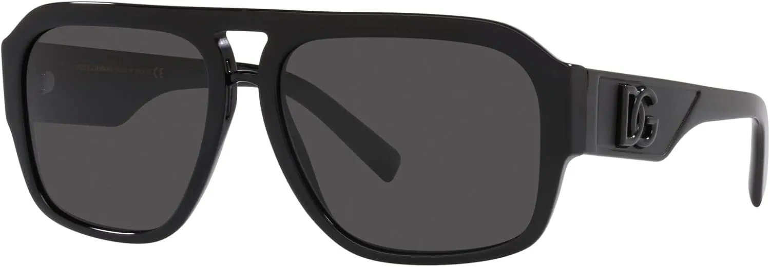Dolce & Gabbana DG 4403 Shiny Black/Grey 58/16/140 men Sunglasses