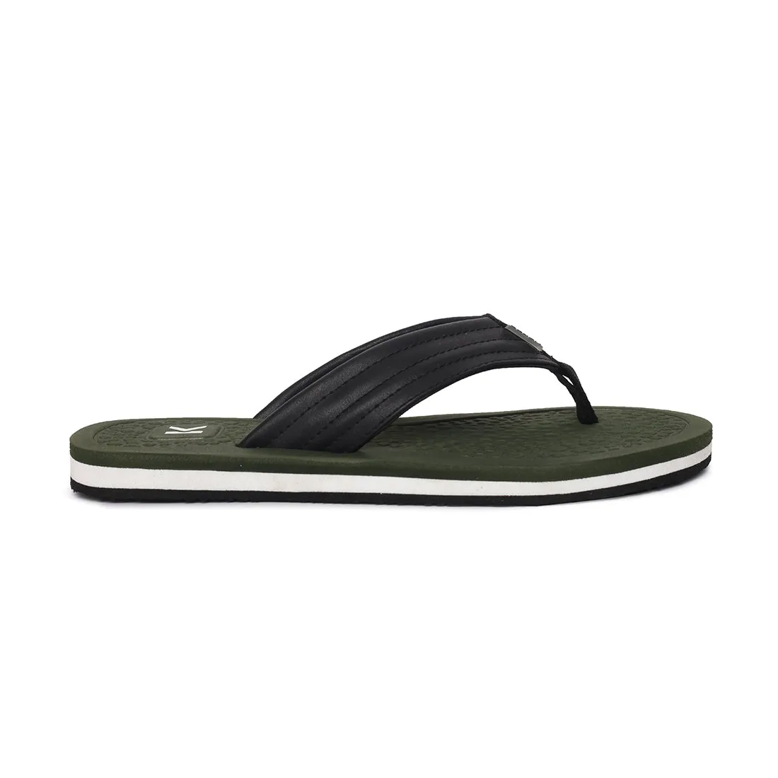 Eeken EFBGO2410S Olive Green Lightweight Washable Dailywear Durable Flip Flops For Men