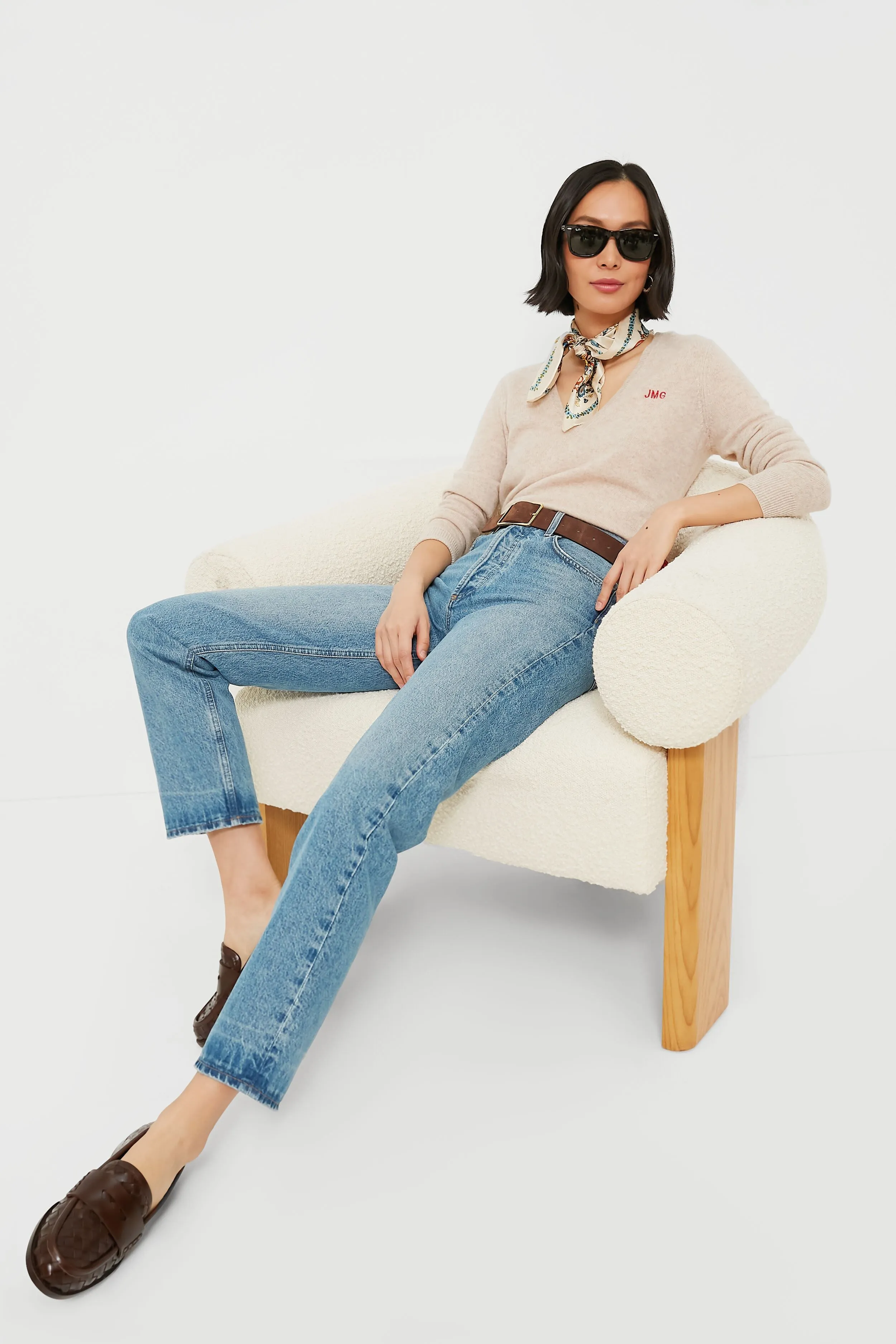 Espresso Woven Rachel Loafers