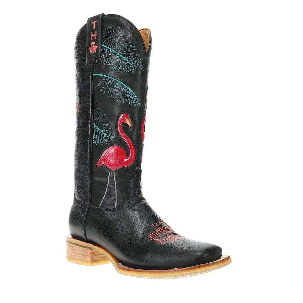Flamingo Square Toe Cowboy Boots