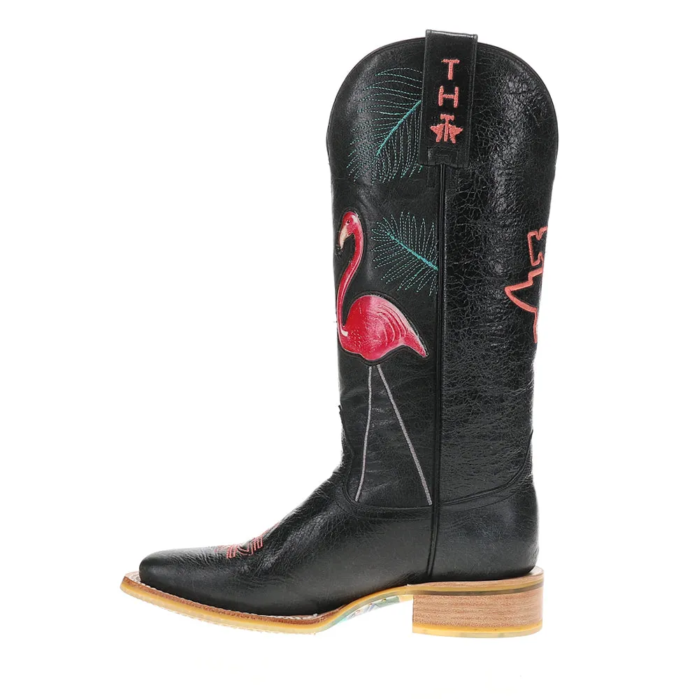 Flamingo Square Toe Cowboy Boots
