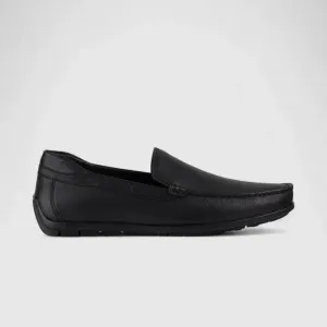 Formales Leather Loafers Black 2137A-6