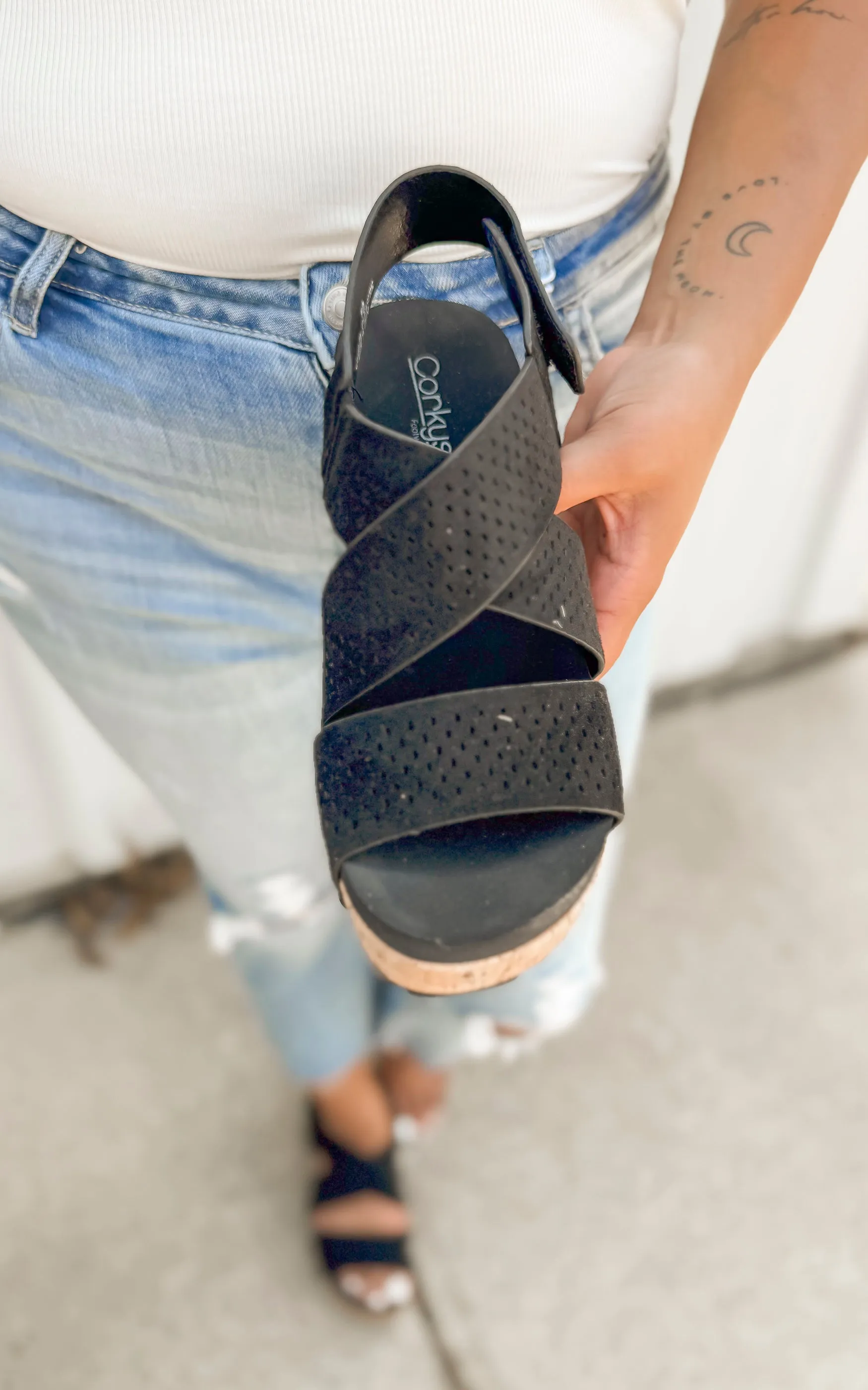 Guilty Pleasure Faux Suede Wedges | Corkys - Final Sale
