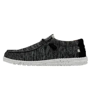 Hey Dude Mens Wally Sox Stitch Slip-On Shoes