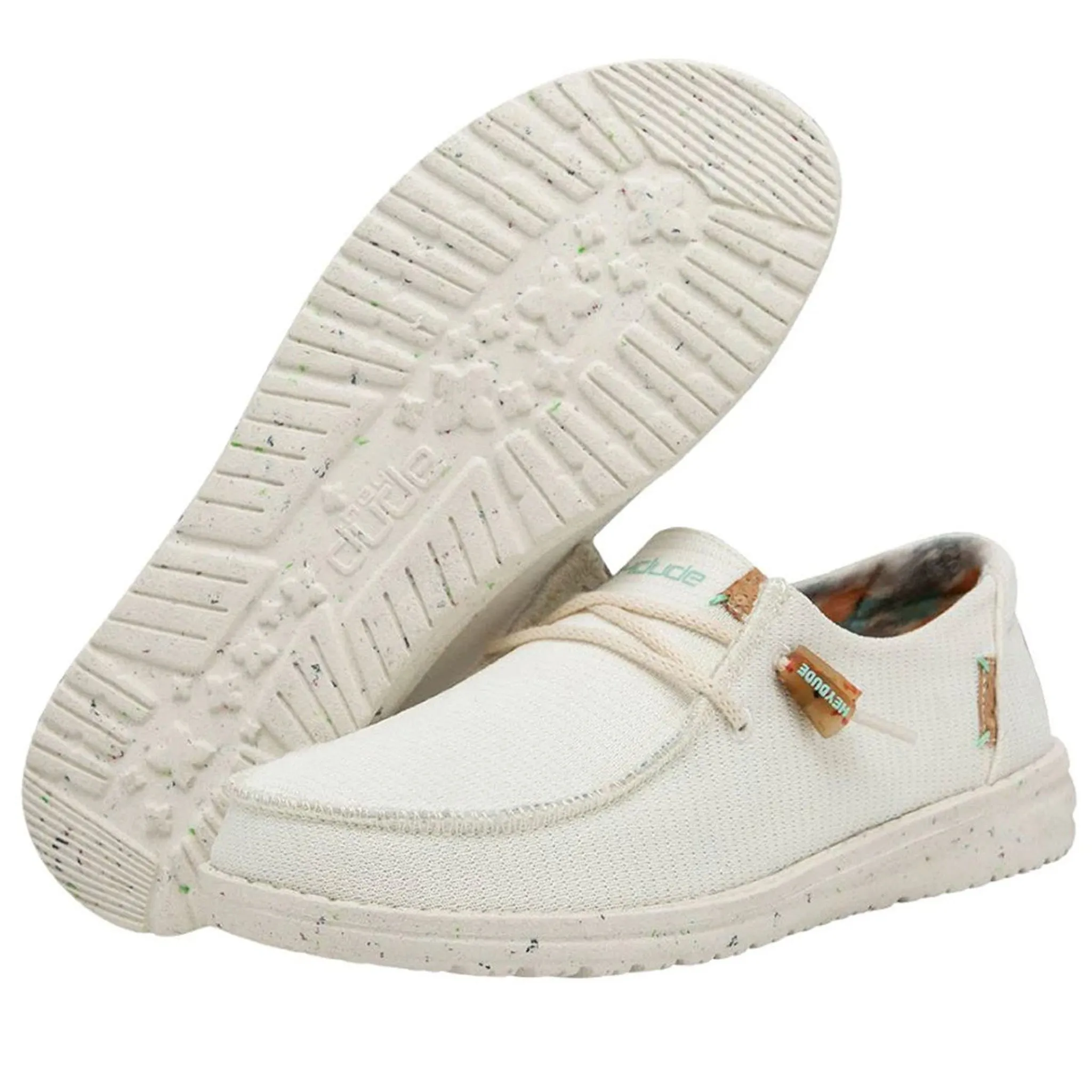Hey Dude Wendy Eco Sox White