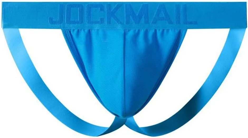 JOCKMAIL Mens Jockstrap Underwear Jock Straps Male Athletic Supporters for Men
