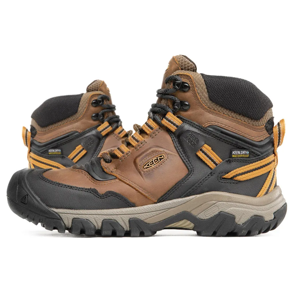 Keen Ridge Flex Mid Waterproof Leather Men's Hiking Boots