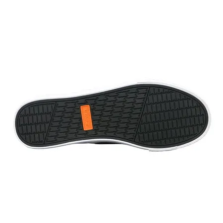 Lugz Men's Sammy Canvas Slip-on SneakerBlack/White,