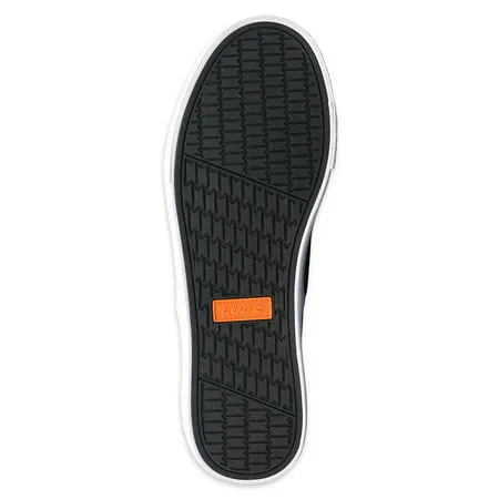 Lugz Men's Sammy Canvas Slip-on SneakerBlack/White,