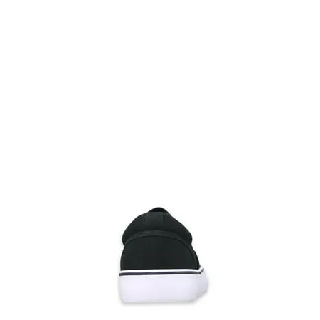 Lugz Men's Sammy Canvas Slip-on SneakerBlack/White,