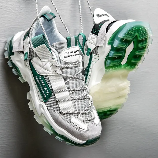 Men Lace-up Breathable Sneakers