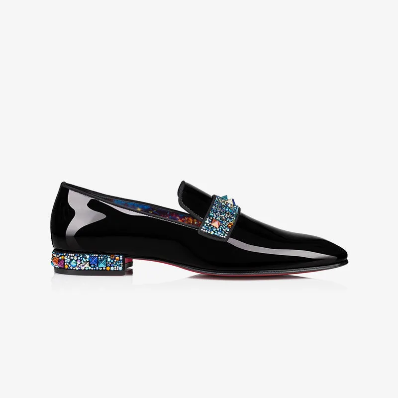 Men patent Leather Loafer Infinity Rocks