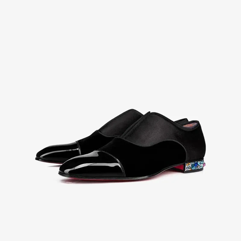 Men patent Leather Loafer Infinity Rocks
