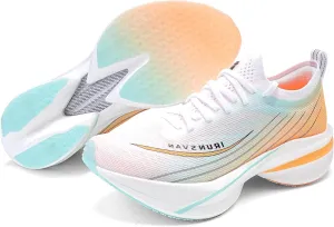 Men's and Women's Carbon Plate Running Shoes  Lightweight Breathable Sneakers for Training, Walking, Gym, Commuting  Supportive Athletic Footwear