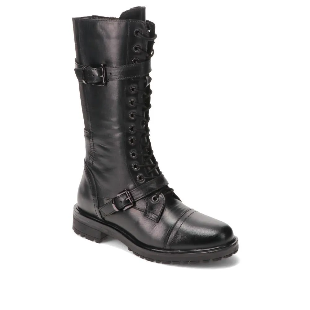 Nyla Leather Lace-Up Boots - NYLA / 325 863