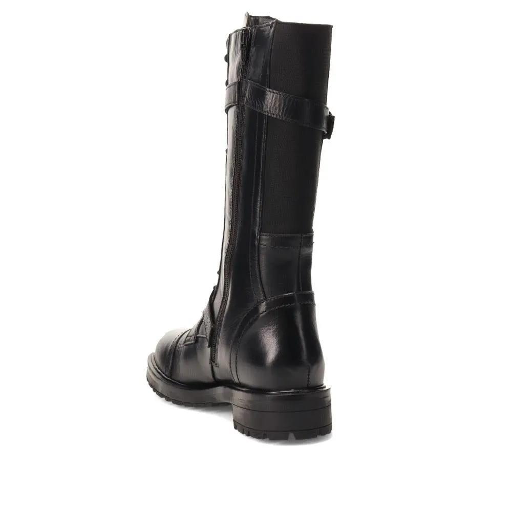 Nyla Leather Lace-Up Boots - NYLA / 325 863