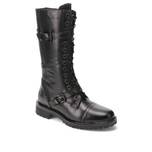 Nyla Leather Lace-Up Boots - NYLA / 325 863