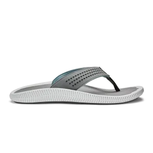 OluKai Men's Ulele Flip Flop - Stone/Stone 10435-4Q4Q