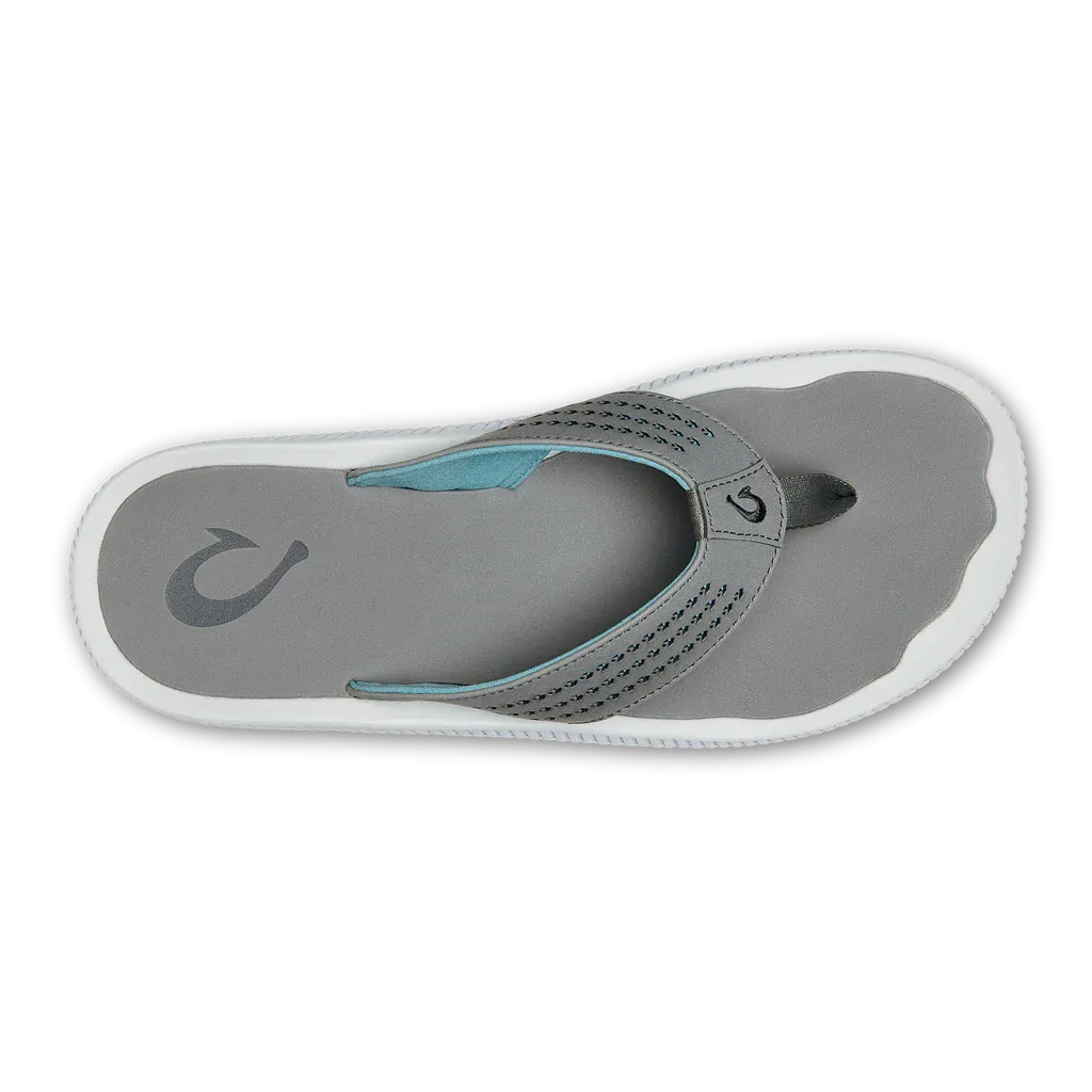 OluKai Men's Ulele Flip Flop - Stone/Stone 10435-4Q4Q