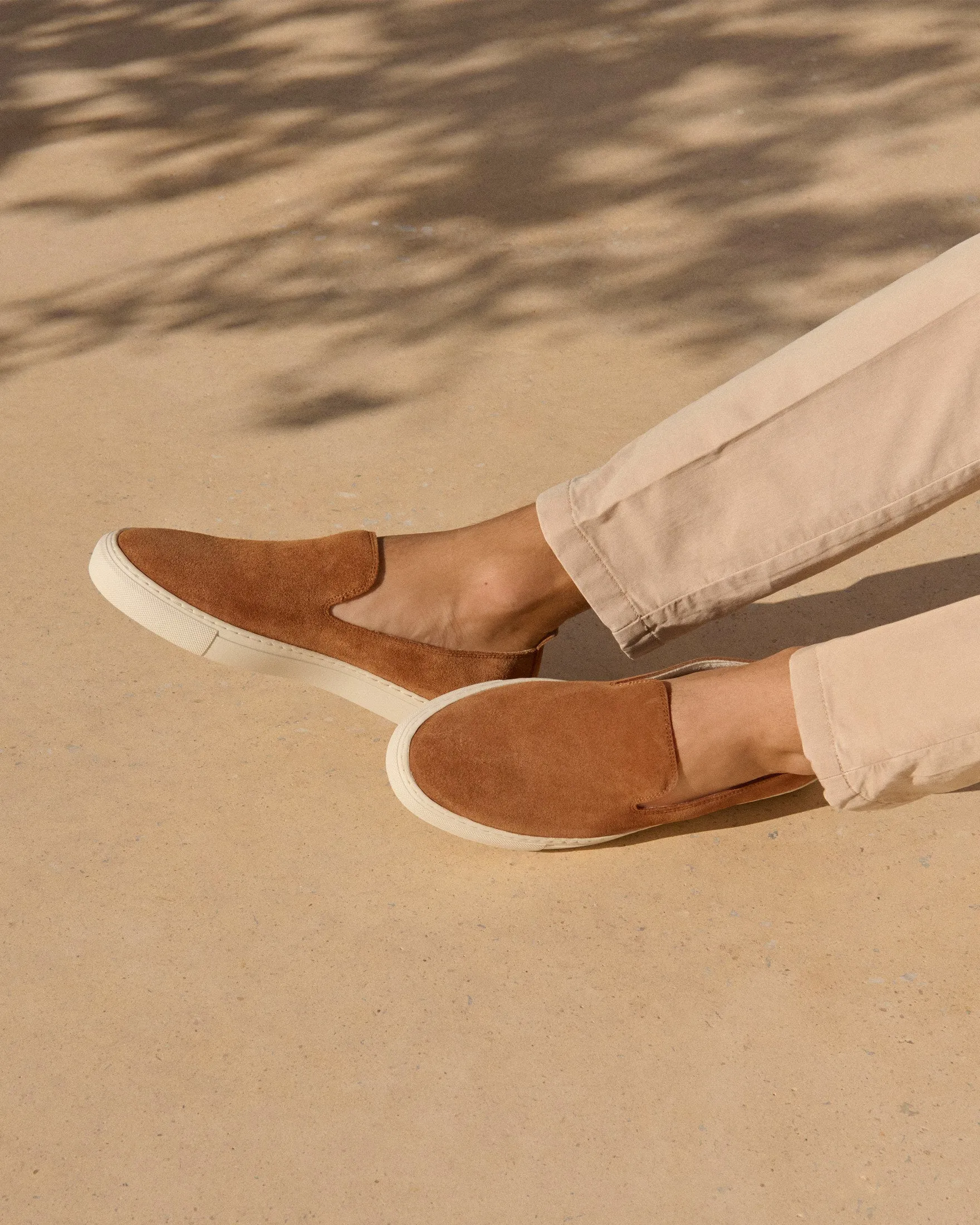 Suede Slip-On - R45SP - Hamptons Brown Sugar