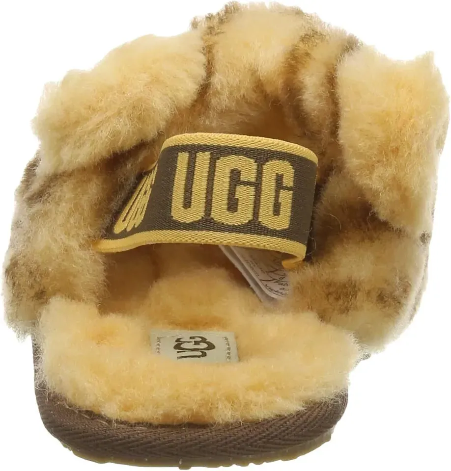 Ugg Fluff Yeah Sheepskin Slide Sandals Shoes Toddler