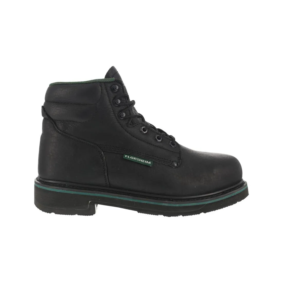 Utility 6 Inch Steel-Toe Work Boot Black
