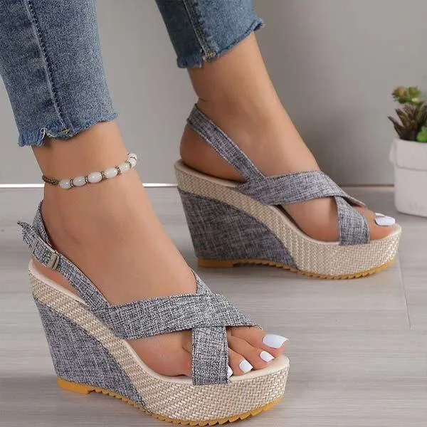Women's Thick Sole Wedge Sandals 88441246C
