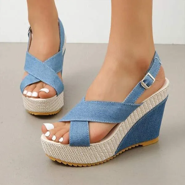 Women's Thick Sole Wedge Sandals 88441246C
